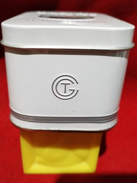 Patru cutii din tabla pentru ceai French Line